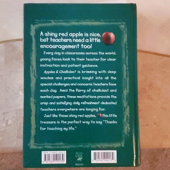 Book hardcover the complete apples & chalkdust for teachers by vicki caruana - Picture 2 of 6